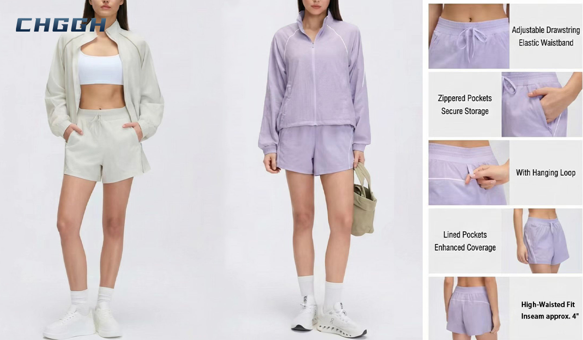 High-Waisted Training Shorts