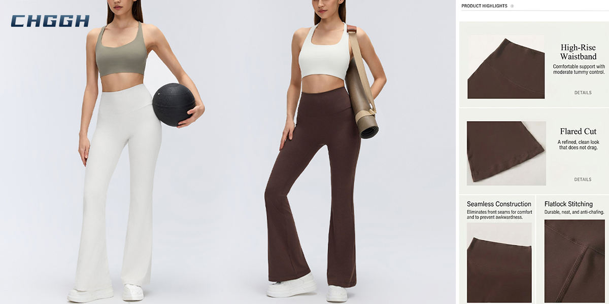 High-rise flare yoga pants